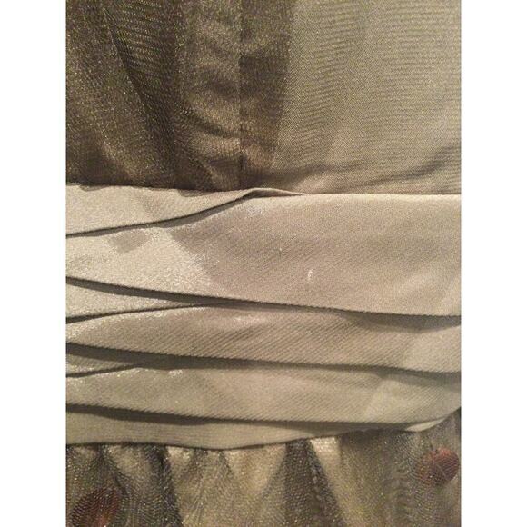 Vtg Katia Womens Mini Babydoll Dress Medium Brown Fairy Grunge Y2K Cocktail Prom - Picture 8 of 12